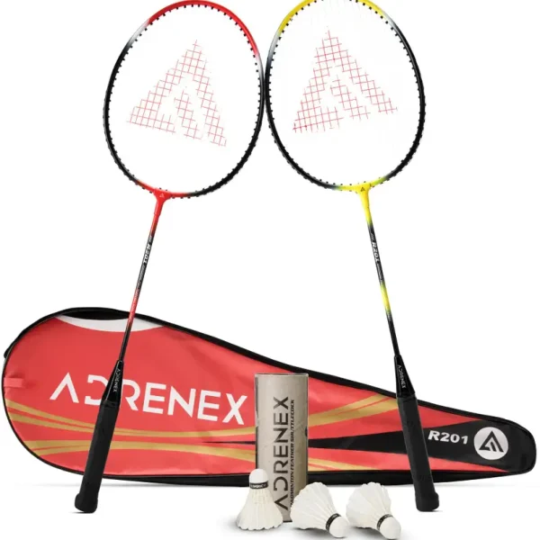 2 Racquet with Shuttle Badminton Kit